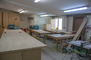 Atelier de menuiserie