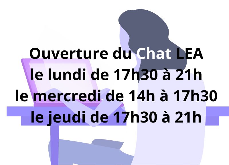 Ouverture de la chatbox LEA