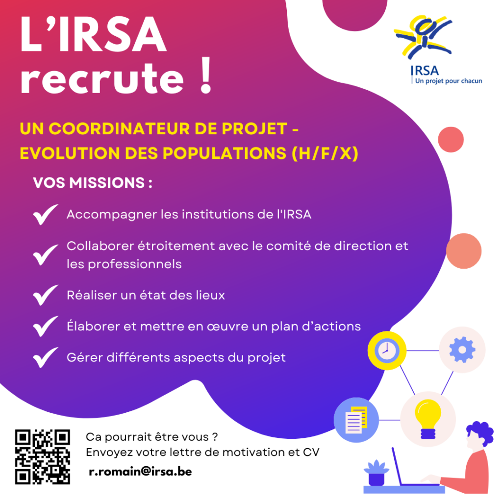 Offre d'emploi coordinateur autisme IRSA